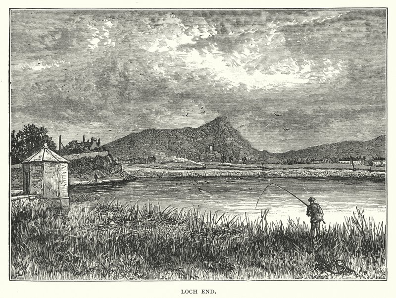 Loch End (Gravur) von English School