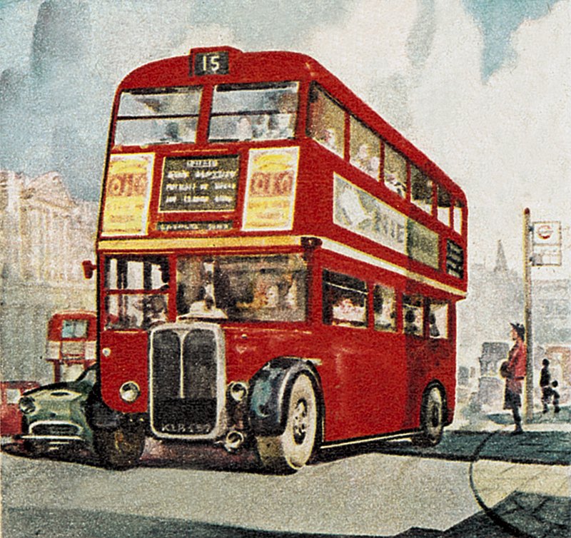 Londoner Bus von English School