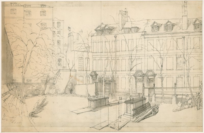 Londoner Kirchhof von English School