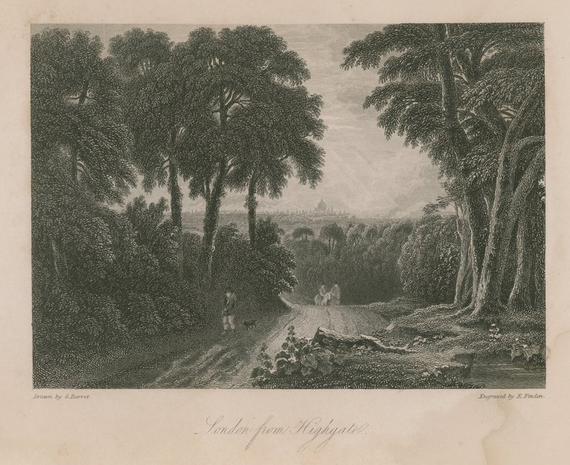 London von Highgate von English School