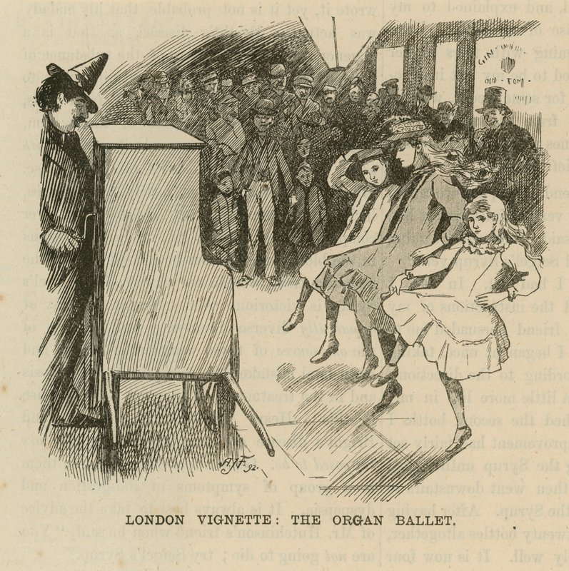 London Vignette: Das Orgelballett von English School