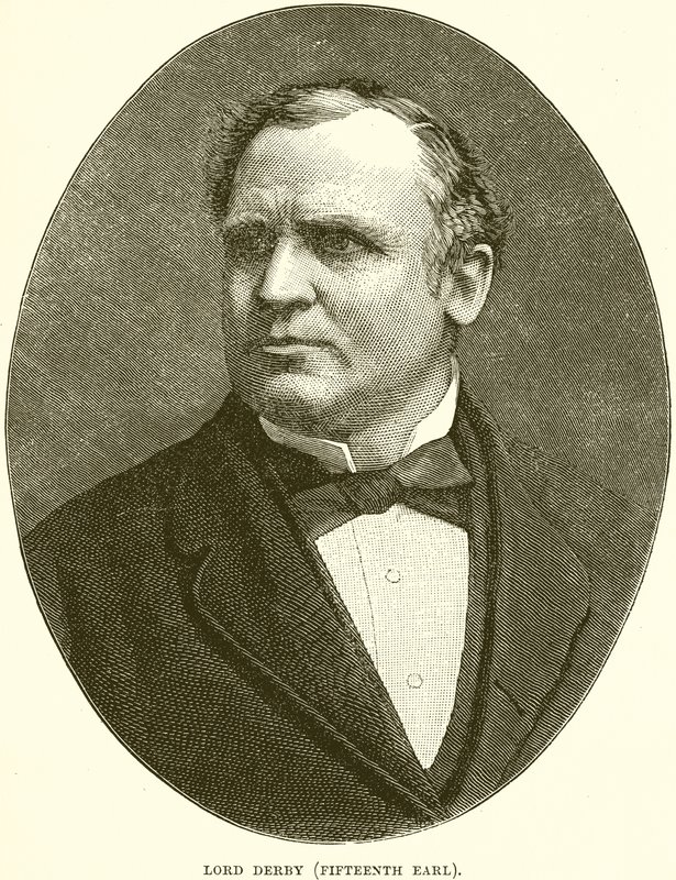 Lord Derby (fünfzehnter Earl) von English School