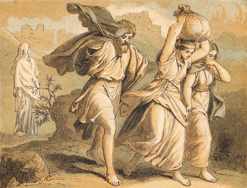 Lots Flucht aus Sodom von English School