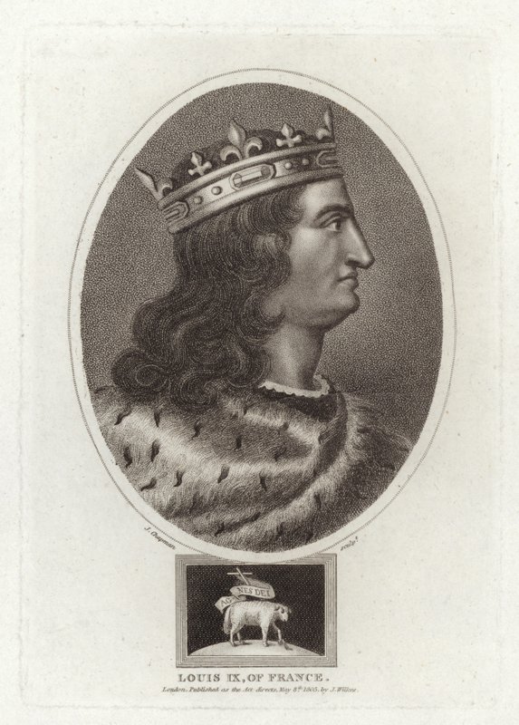 Ludwig IX. von Frankreich von English School