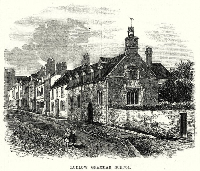 Ludlow Grammar School (Stich) von English School