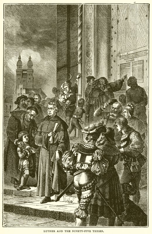 Luther und die fünfundneunzig Thesen von English School