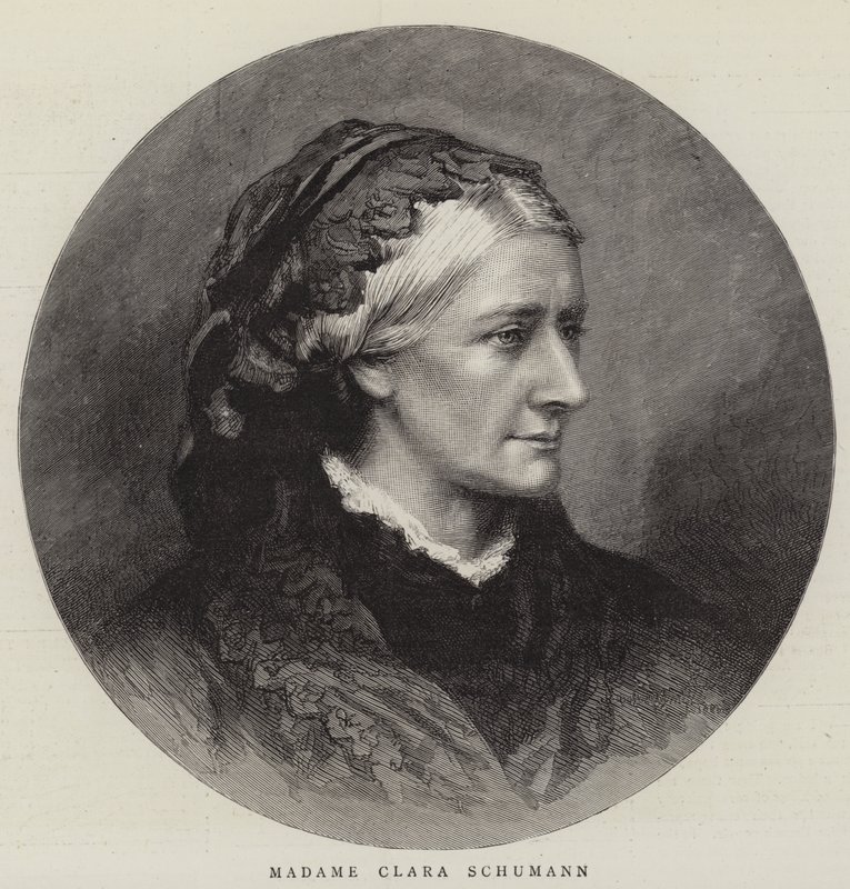 Madame Clara Schumann (Gravur) von English School