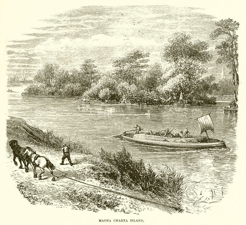 Magna Carta Insel von English School