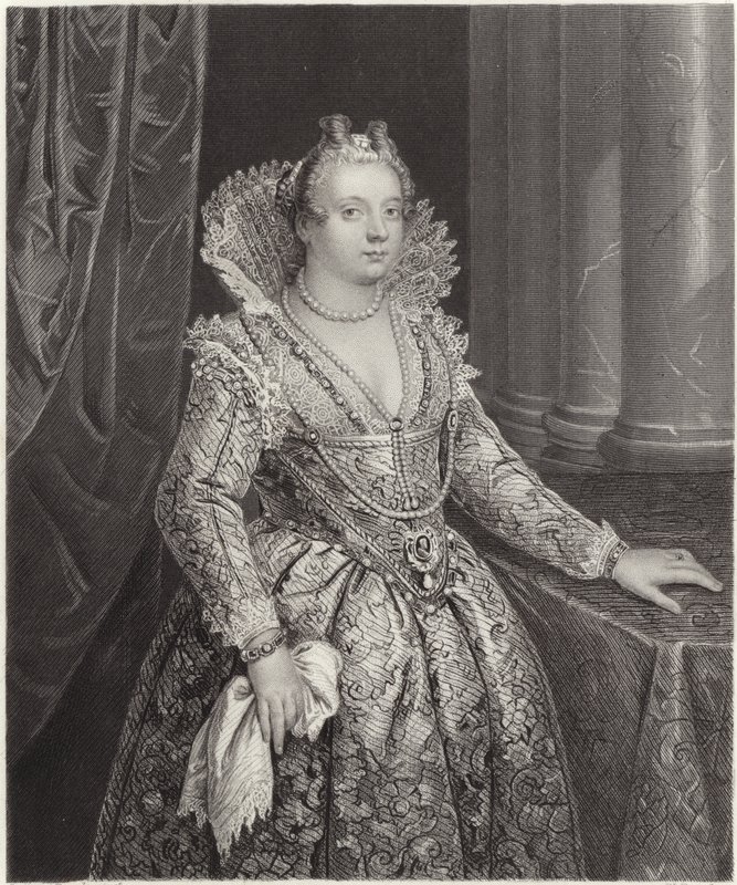 Maria de Medici von English School