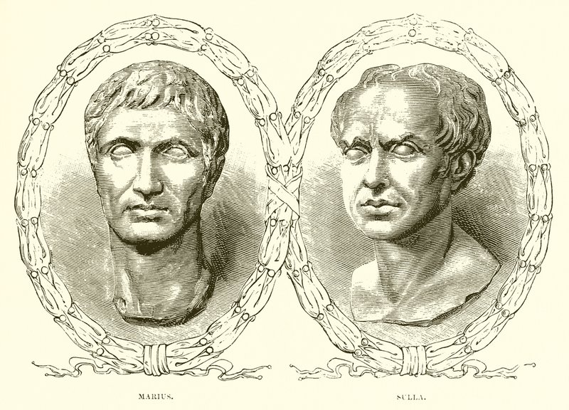Marius und Sulla von English School