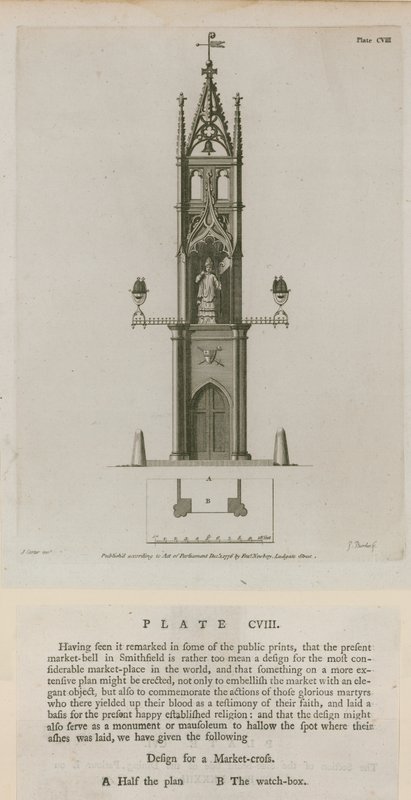 Marktkreuz, Smithfield von English School