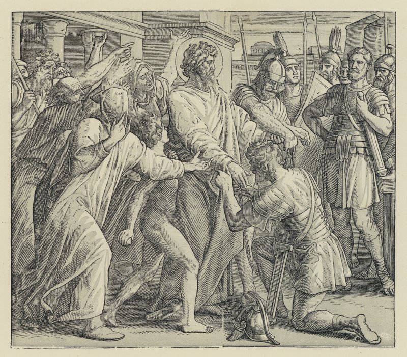 Märtyrertod (Gravur) von English School