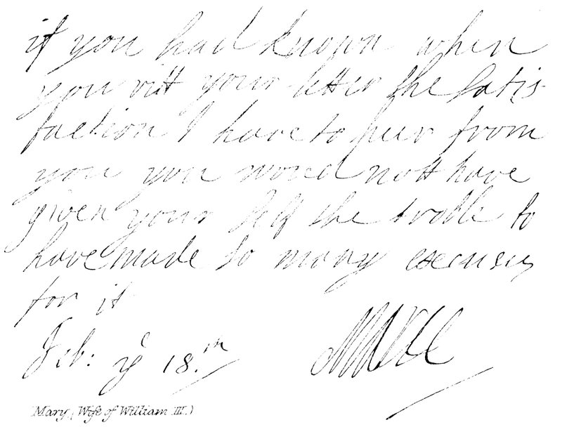 Maria (Ehefrau von Wilhelm III) von English School