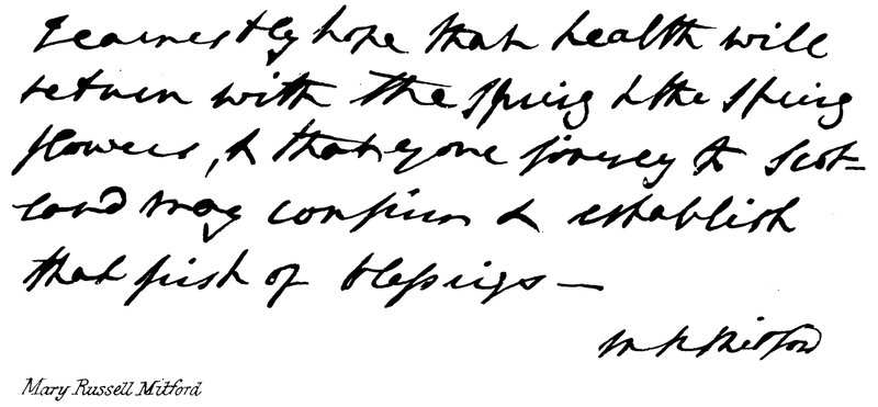 Mary Russell Mitford von English School