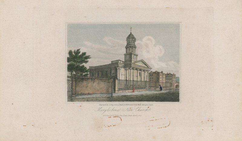 Marylebone Neue Kirche von English School