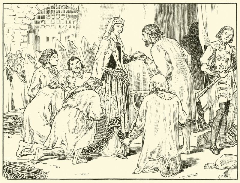 Männer von Calais von English School