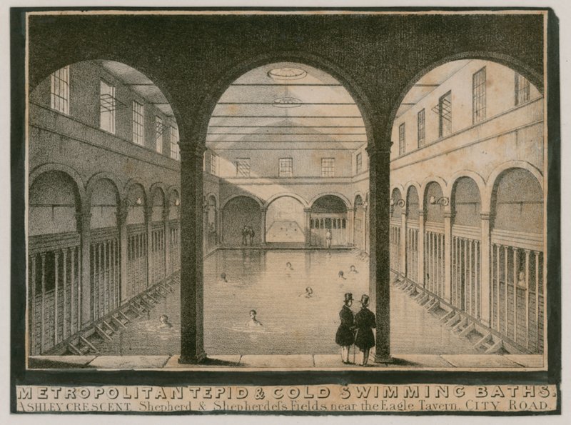 Metropolitan Tepid und Cold Swimming Baths von English School