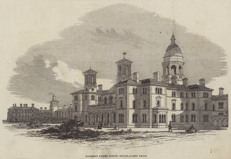 Middlesex Armen-Irrenanstalt, Colney Hatch von English School