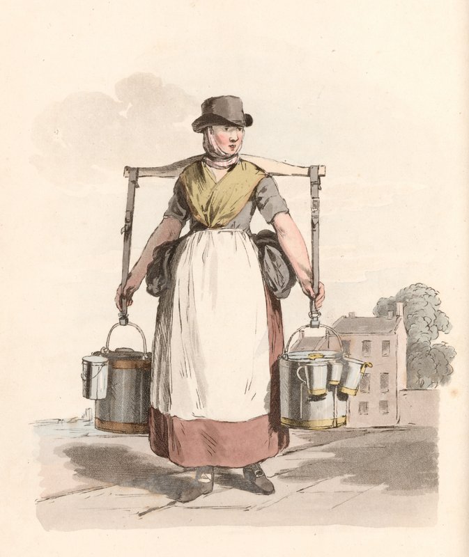 Milchmädchen von English School