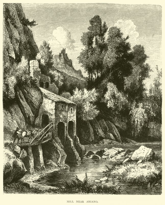 Mühle bei Ariano von English School