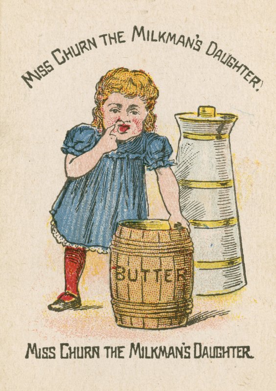 Fräulein Churn die Tochter des Milchmanns von English School