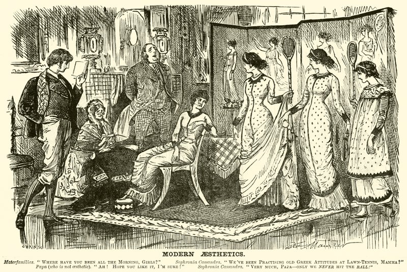 Moderne Ästhetik (Stich) von English School