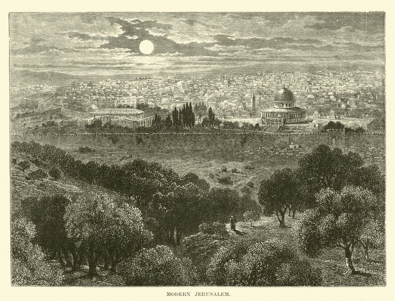 Modernes Jerusalem von English School