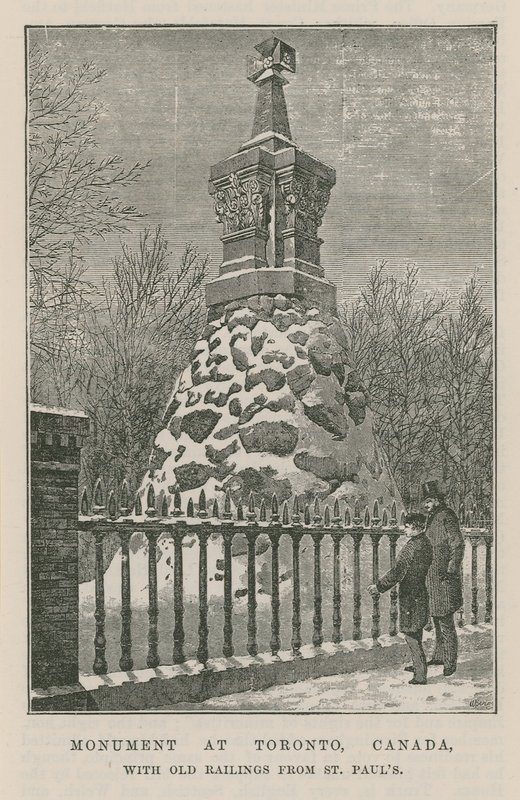 Denkmal in Toronto, Kanada von English School