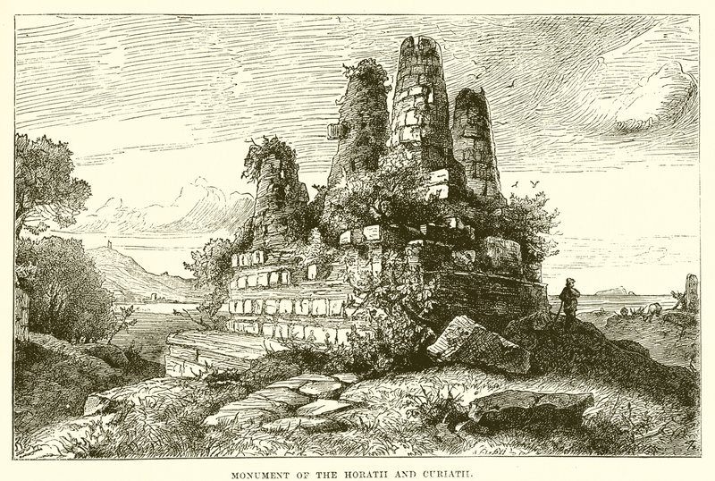Denkmal der Horatier und Curiatier von English School