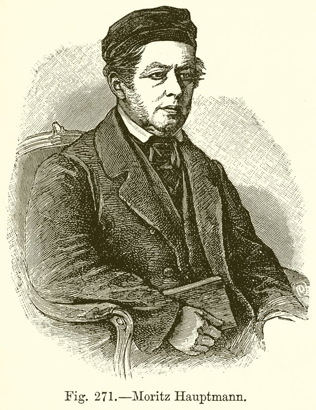 Moritz Hauptmann von English School