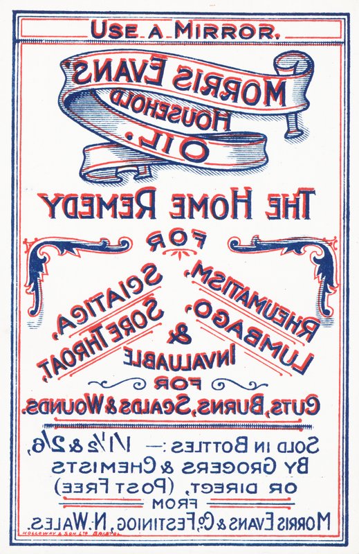 Morris Evans Haushaltsöl von English School