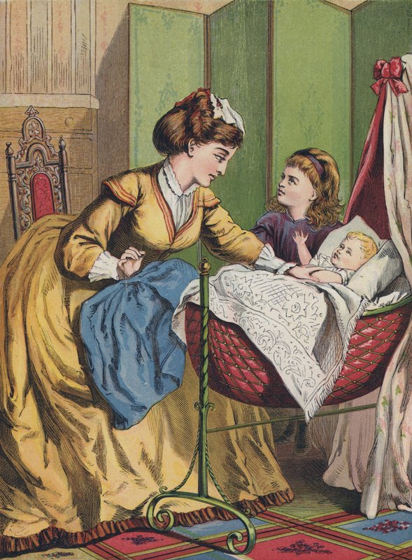 Mutter und Baby von English School