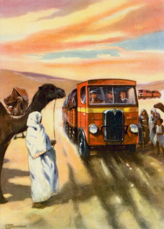 Mit dem Auto durch die Wüste von English School