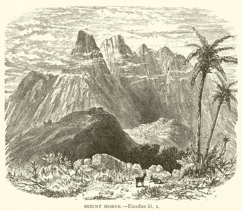 Berg Horeb, Exodus, iii von English School