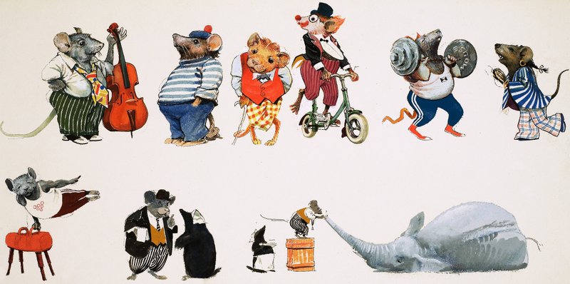 Mäusezirkus von English School