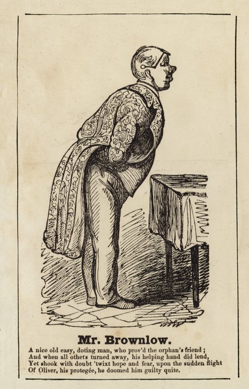 Mr. Brownlow aus Oliver Twist von English School