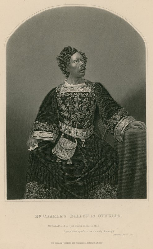 Mr. Charles Dillon als Othello von English School