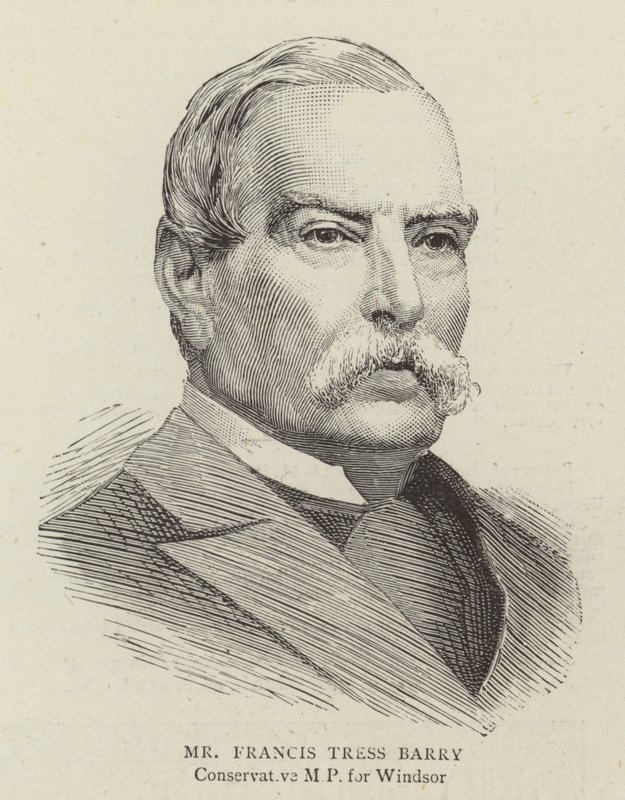 Herr Francis Tress Barry (Gravur) von English School