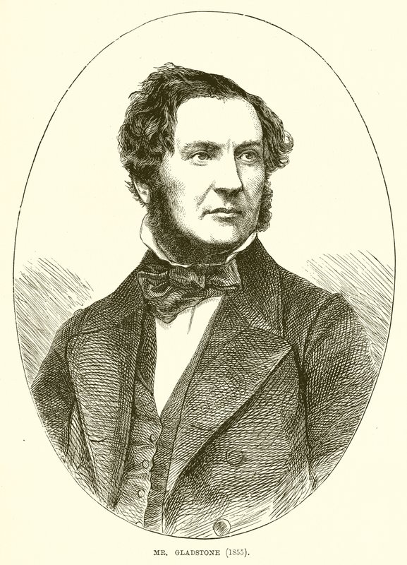 Mr. Gladstone (1855) von English School