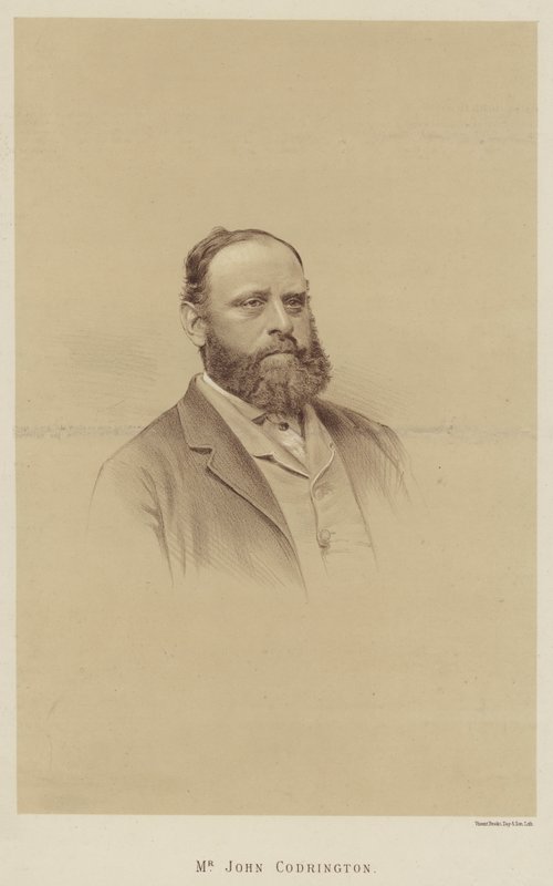 Mr. John Codrington (Lithographie) von English School
