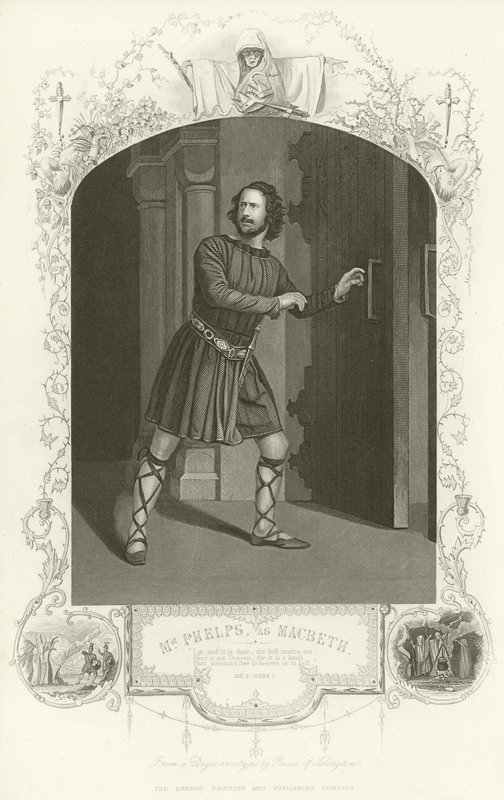 Mr. Phelps als Macbeth von English School