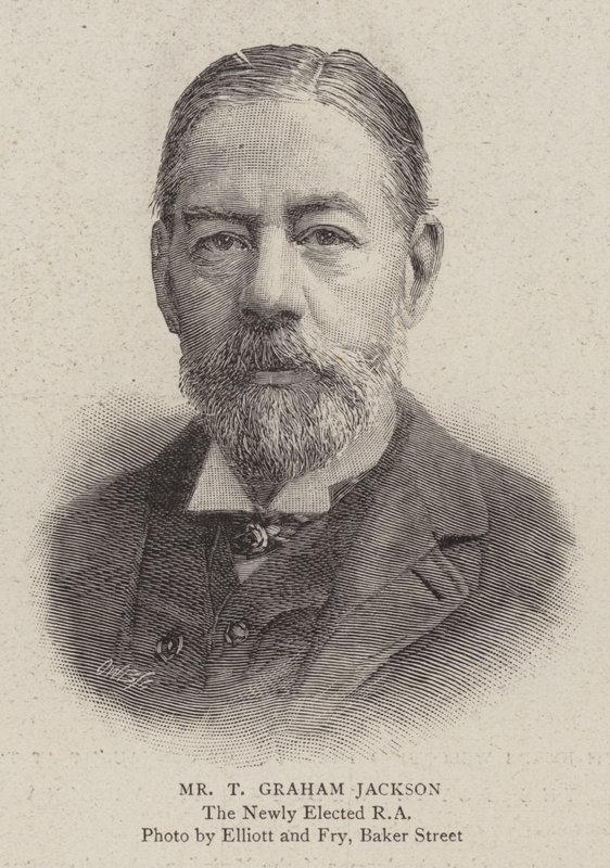 Mr. T. Graham Jackson (Gravur) von English School
