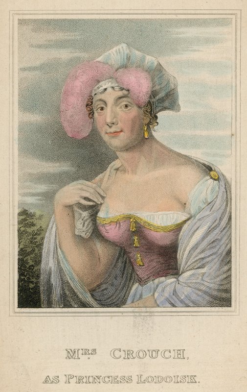 Mrs. Crouch als Prinzessin Lodolsk von English School