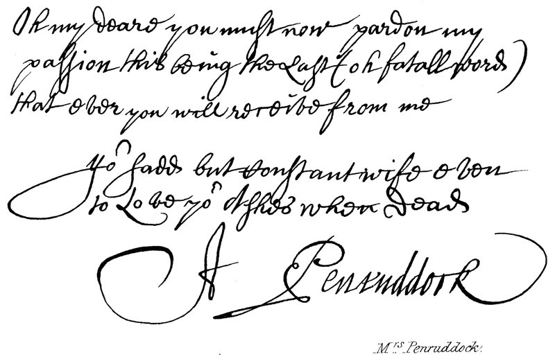 Frau Penruddock von English School