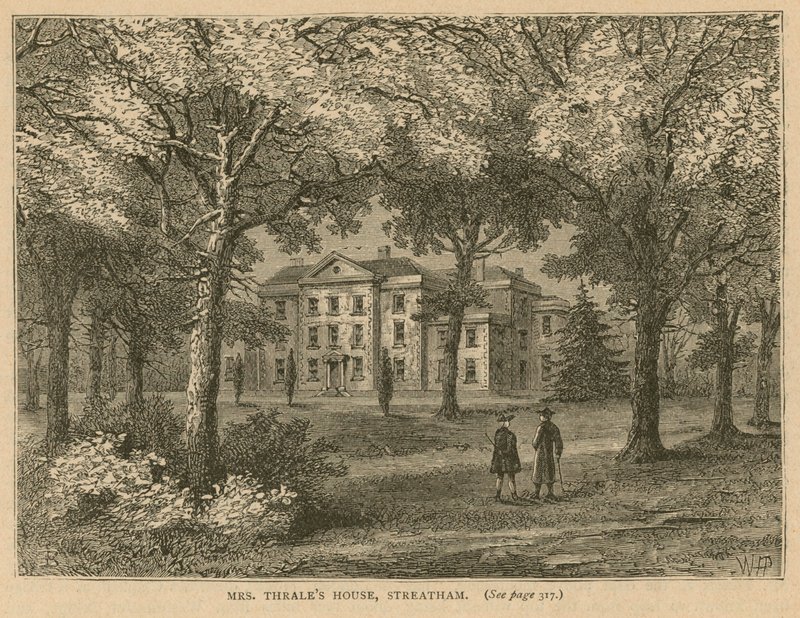 Mrs. Thrales Haus in Streatham von English School