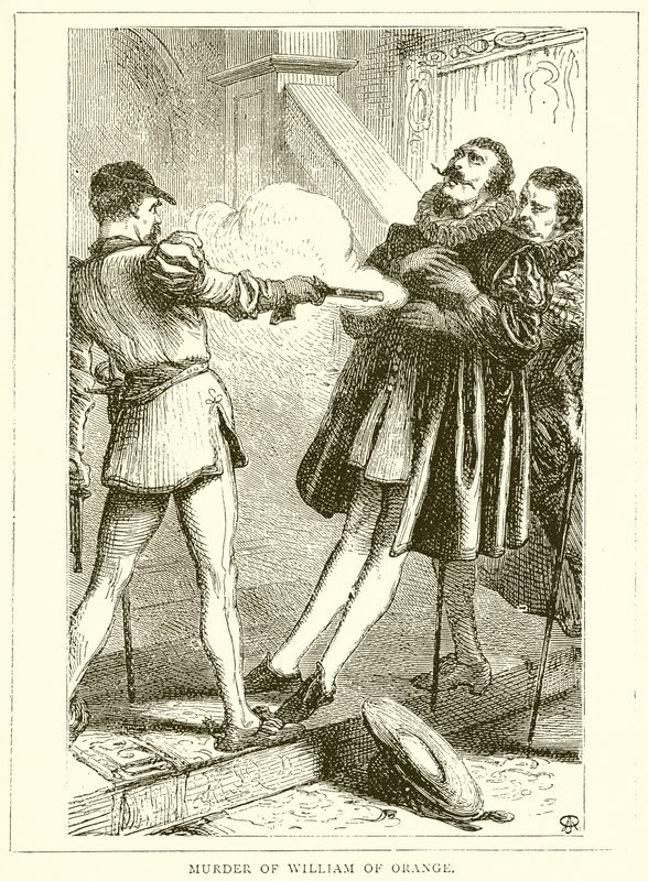 Mord an Wilhelm von Oranien von English School