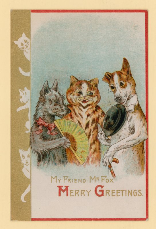 Mein Freund Herr Fuchs Fröhliche Grüße von English School