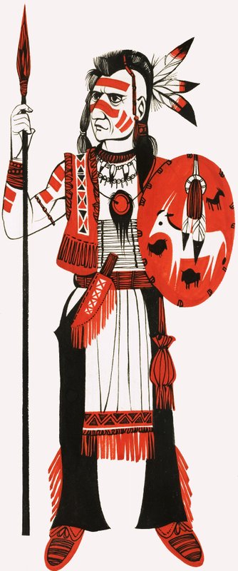 Indianer von English School
