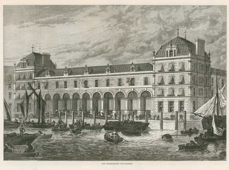 Neuer Billingsgate-Markt von English School