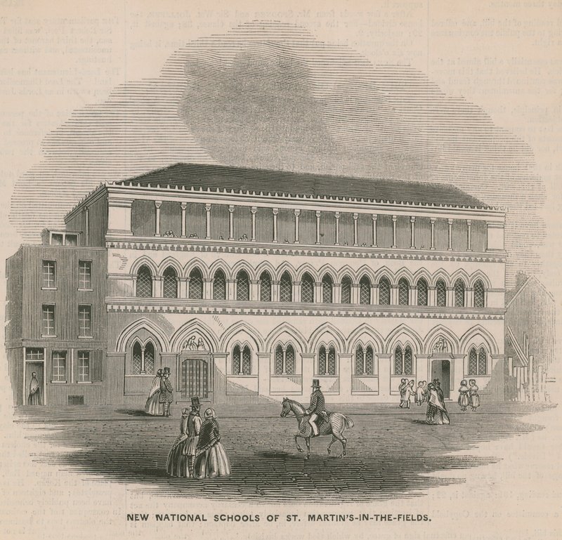 Neue nationale Schulen von St. Martin-in-the-Fields von English School